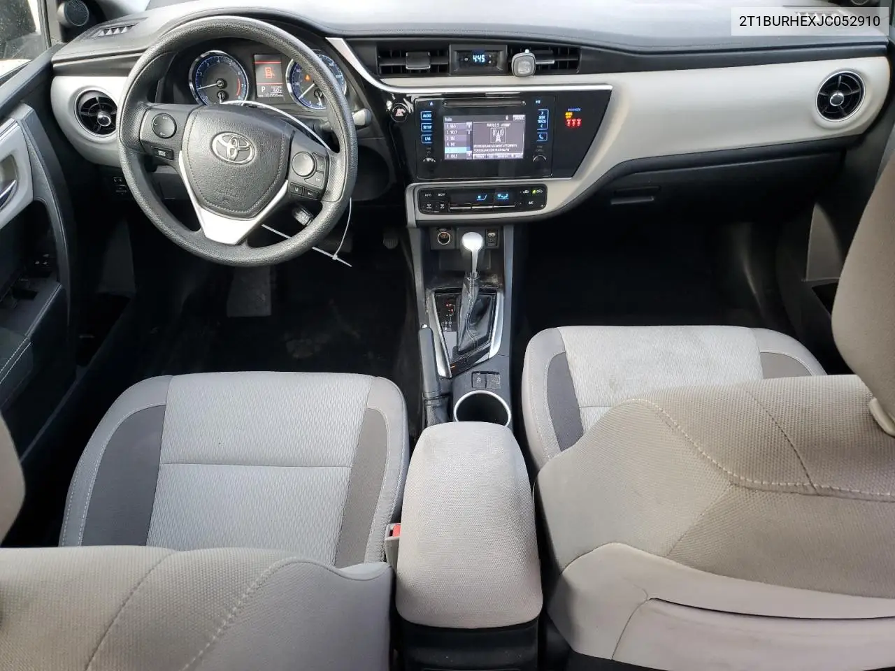 2T1BURHEXJC052910 2018 Toyota Corolla L