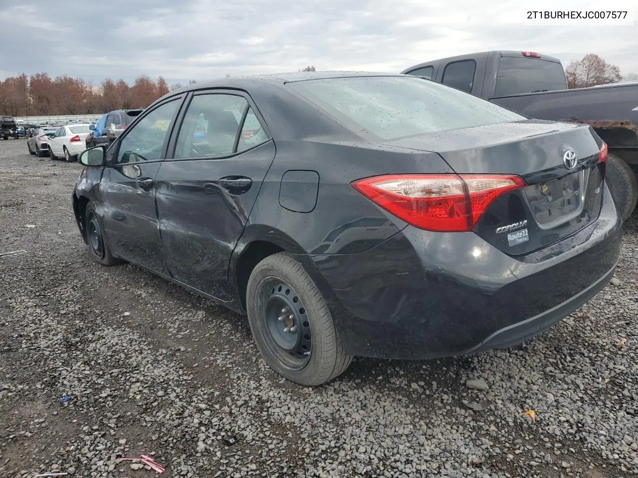 2T1BURHEXJC007577 2018 Toyota Corolla L