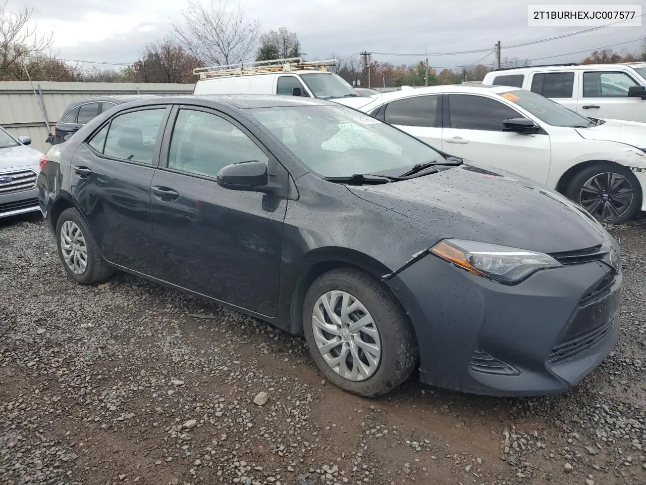 2T1BURHEXJC007577 2018 Toyota Corolla L