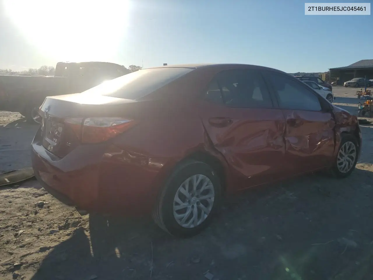 2T1BURHE5JC045461 2018 Toyota Corolla L