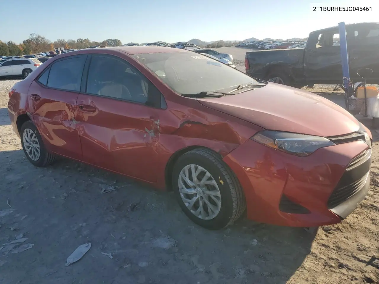 2T1BURHE5JC045461 2018 Toyota Corolla L
