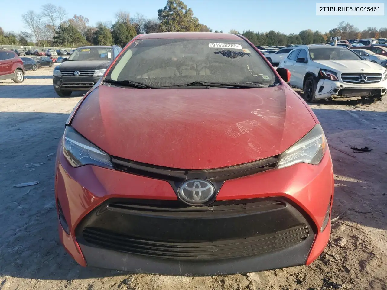 2T1BURHE5JC045461 2018 Toyota Corolla L