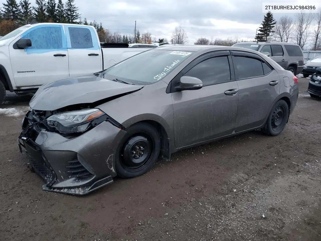 2T1BURHE3JC984396 2018 Toyota Corolla L