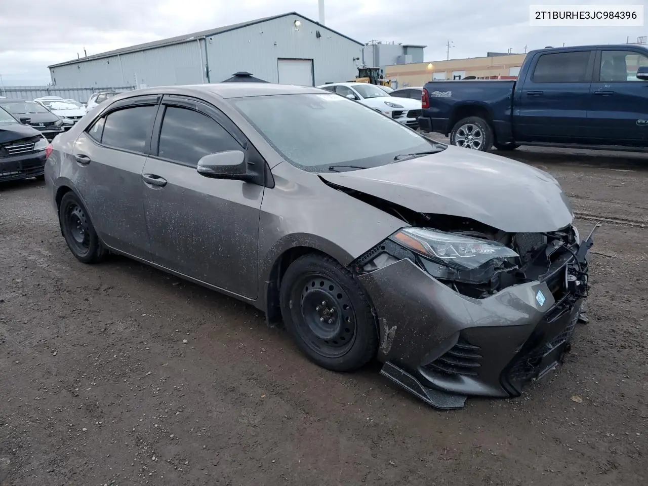 2T1BURHE3JC984396 2018 Toyota Corolla L