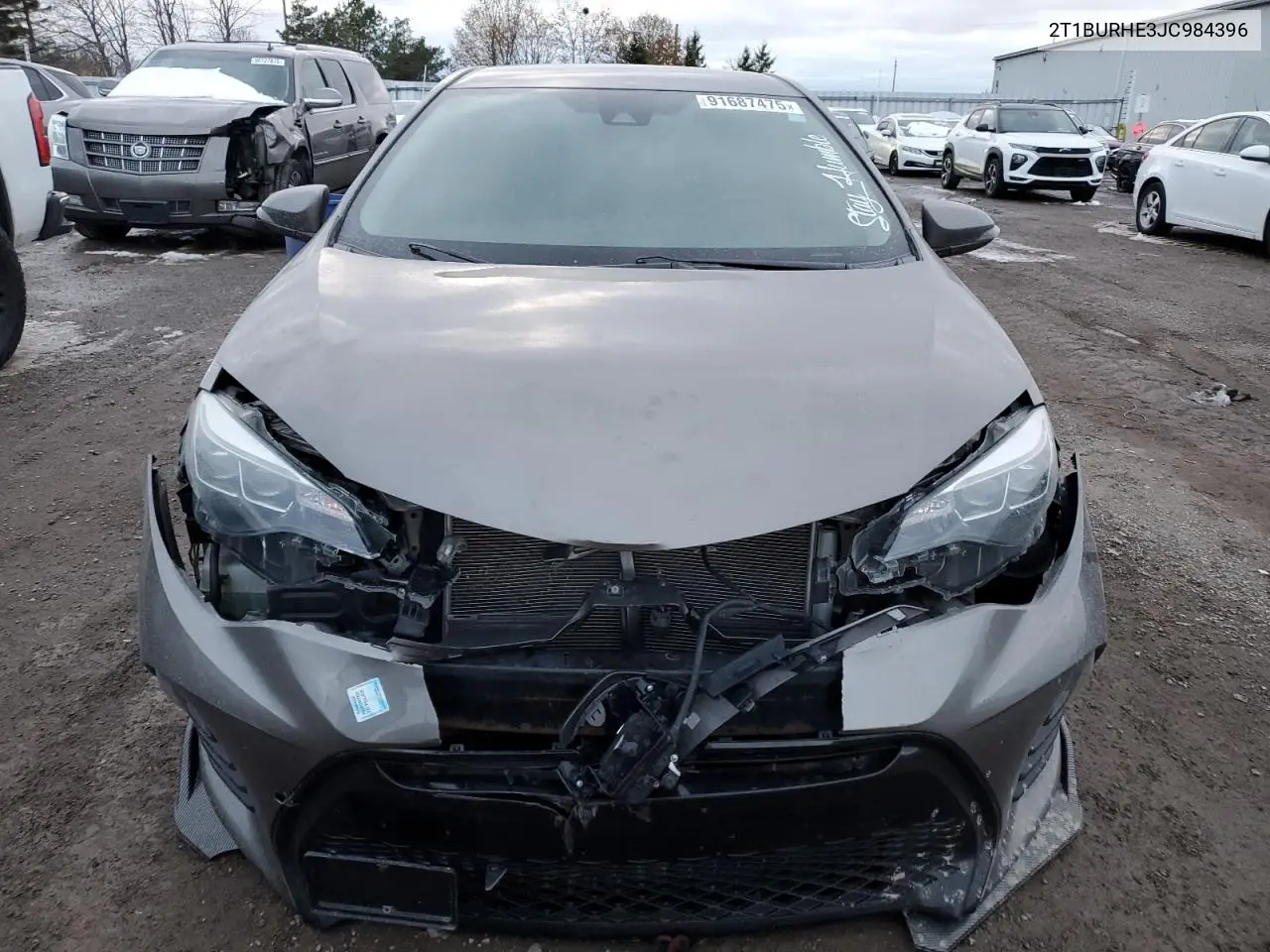 2T1BURHE3JC984396 2018 Toyota Corolla L