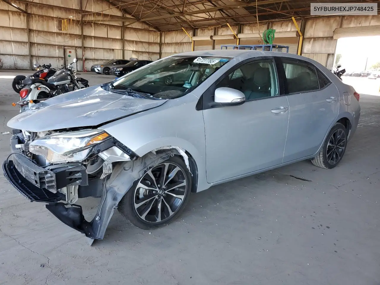 5YFBURHEXJP748425 2018 Toyota Corolla L