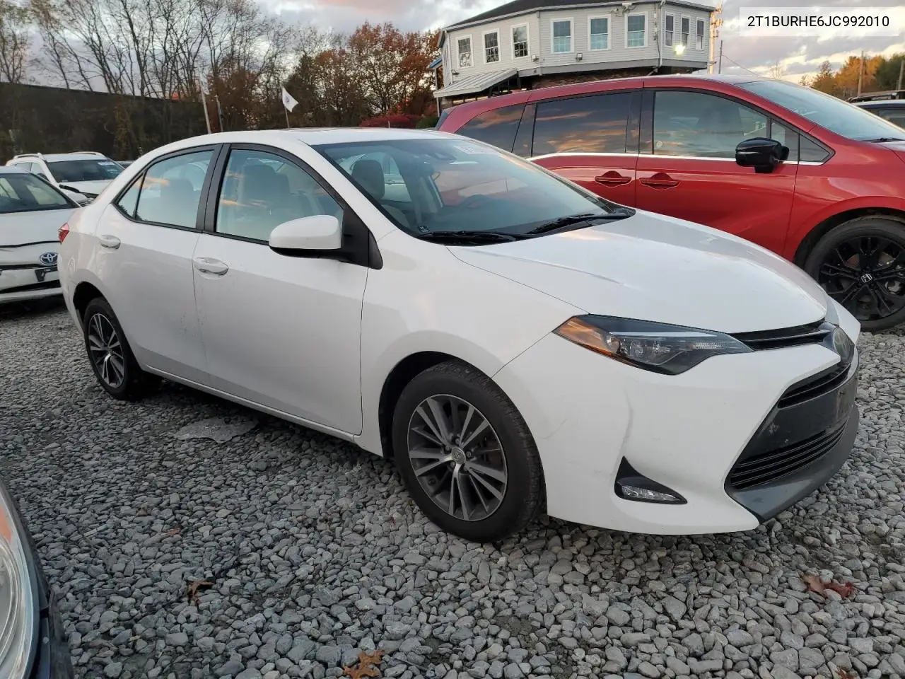 2T1BURHE6JC992010 2018 Toyota Corolla L