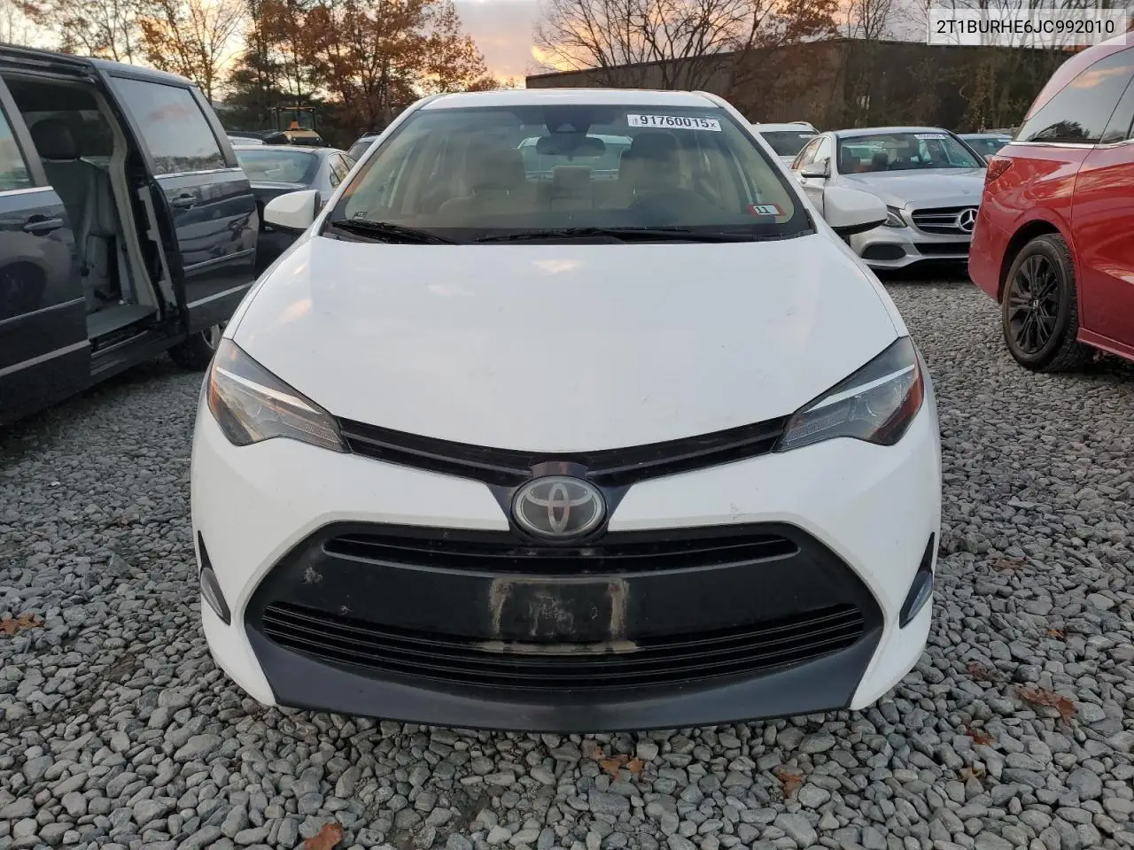 2T1BURHE6JC992010 2018 Toyota Corolla L