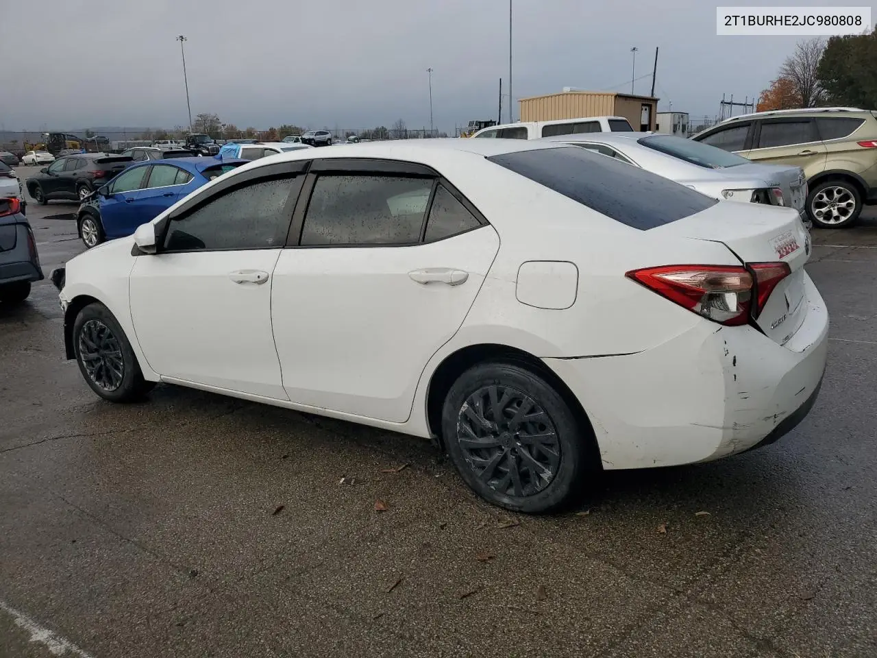 2T1BURHE2JC980808 2018 Toyota Corolla L