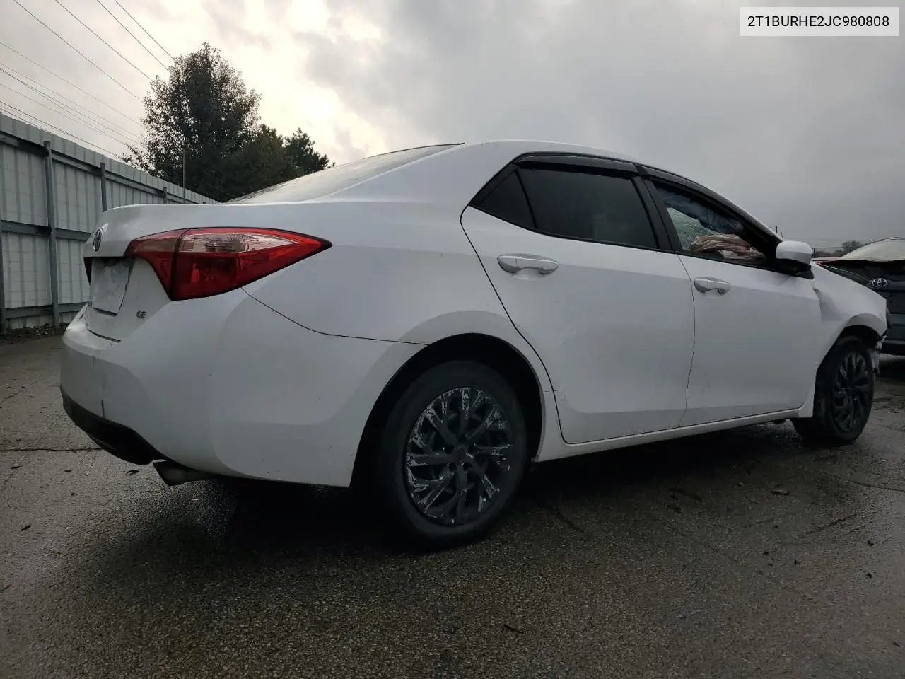 2T1BURHE2JC980808 2018 Toyota Corolla L