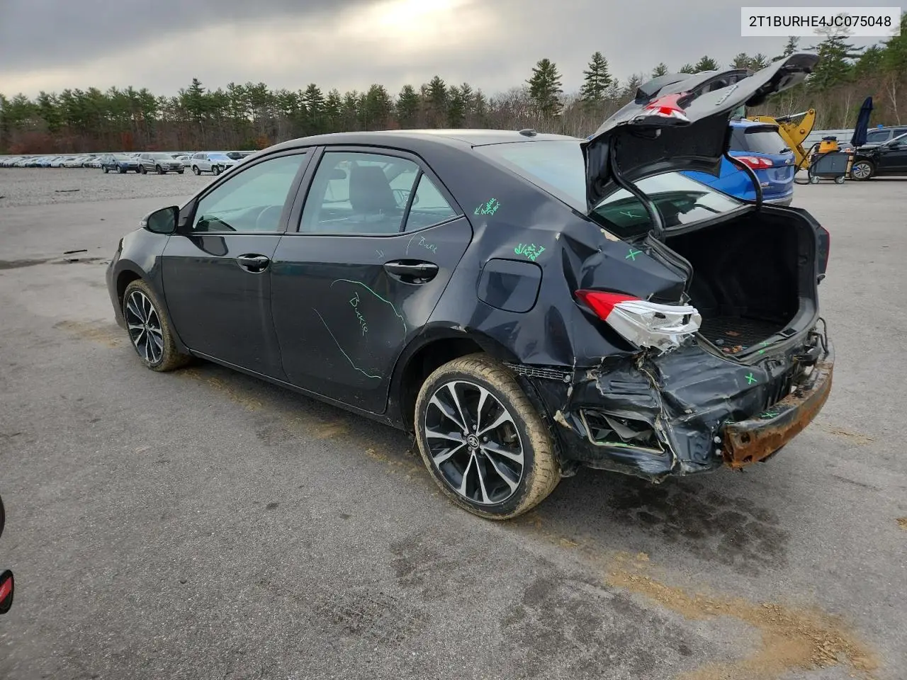 2T1BURHE4JC075048 2018 Toyota Corolla L