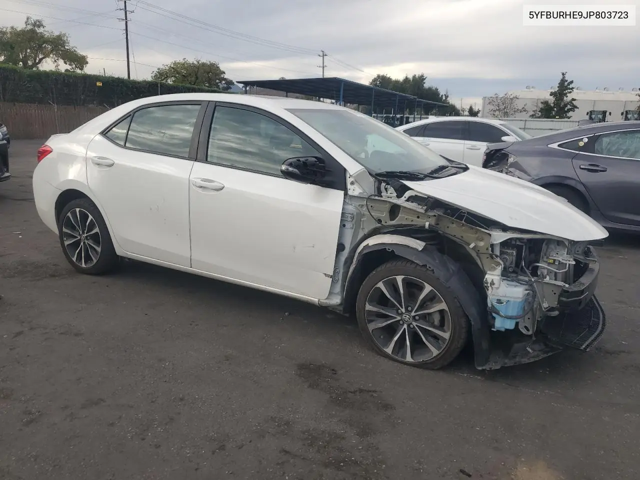 5YFBURHE9JP803723 2018 Toyota Corolla L