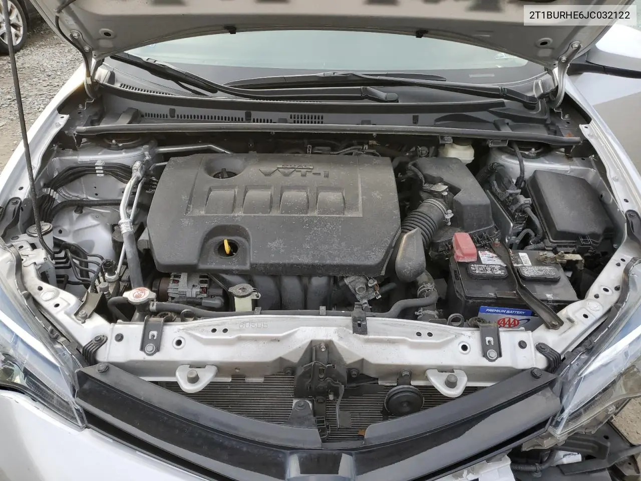 2T1BURHE6JC032122 2018 Toyota Corolla L