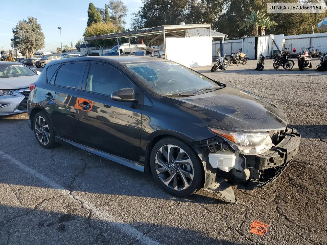 JTNKARJE7JJ569164 2018 Toyota Corolla Im