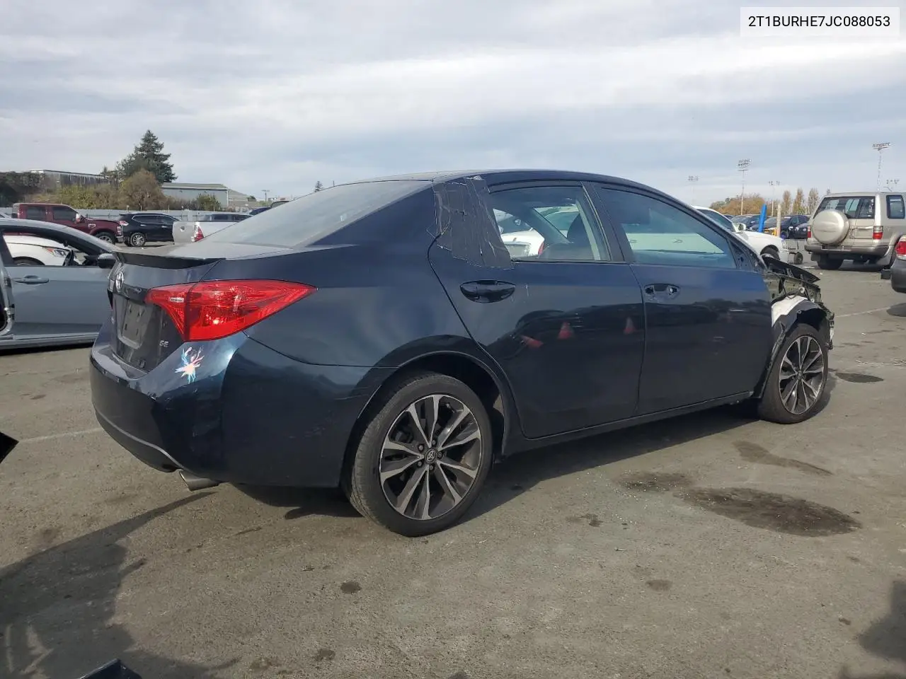 2T1BURHE7JC088053 2018 Toyota Corolla L