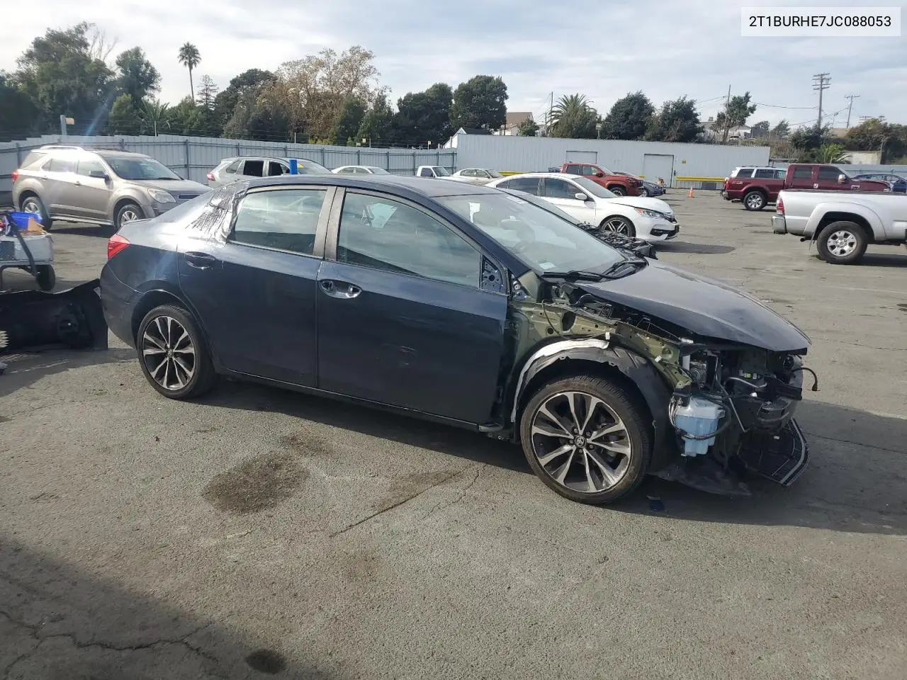 2T1BURHE7JC088053 2018 Toyota Corolla L