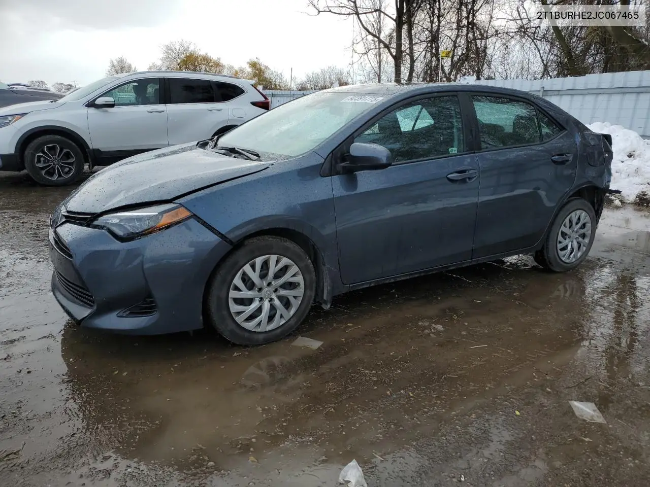 2T1BURHE2JC067465 2018 Toyota Corolla L