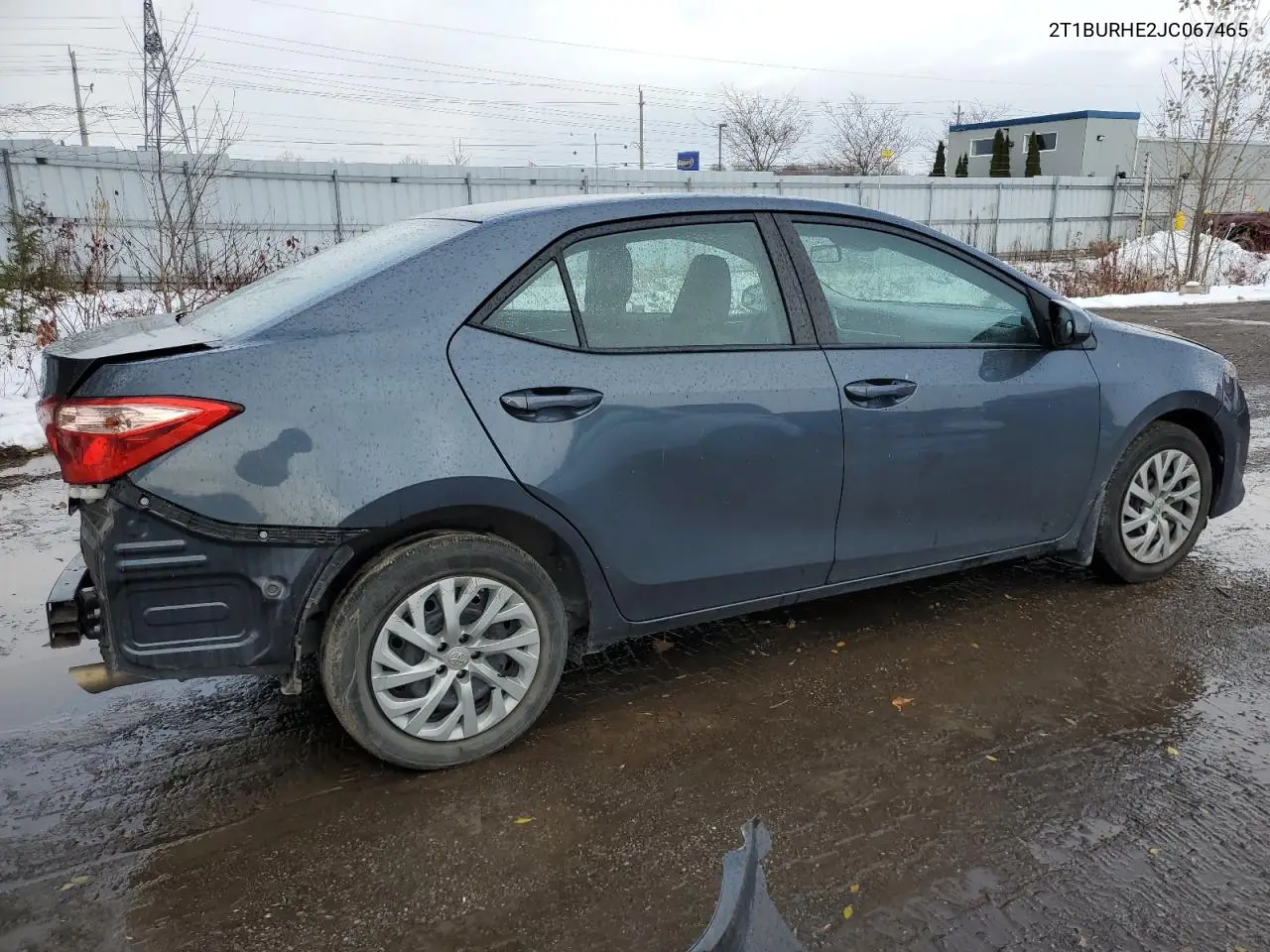 2T1BURHE2JC067465 2018 Toyota Corolla L