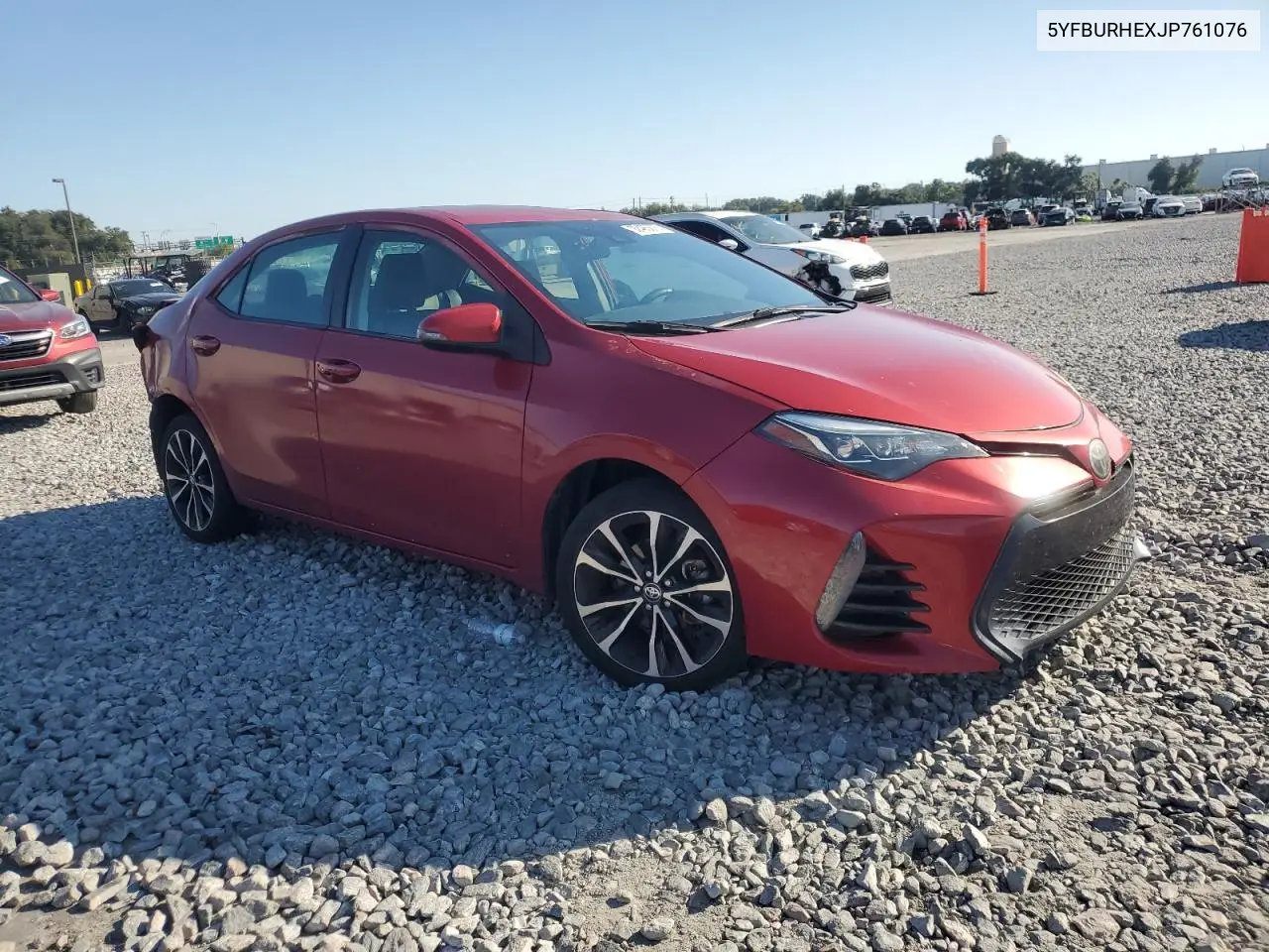 5YFBURHEXJP761076 2018 Toyota Corolla L