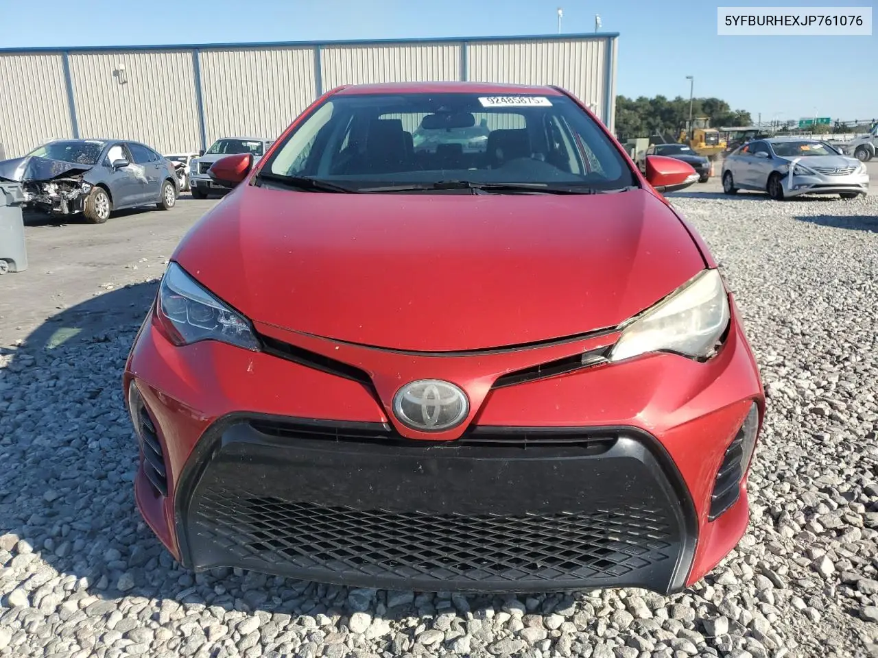5YFBURHEXJP761076 2018 Toyota Corolla L