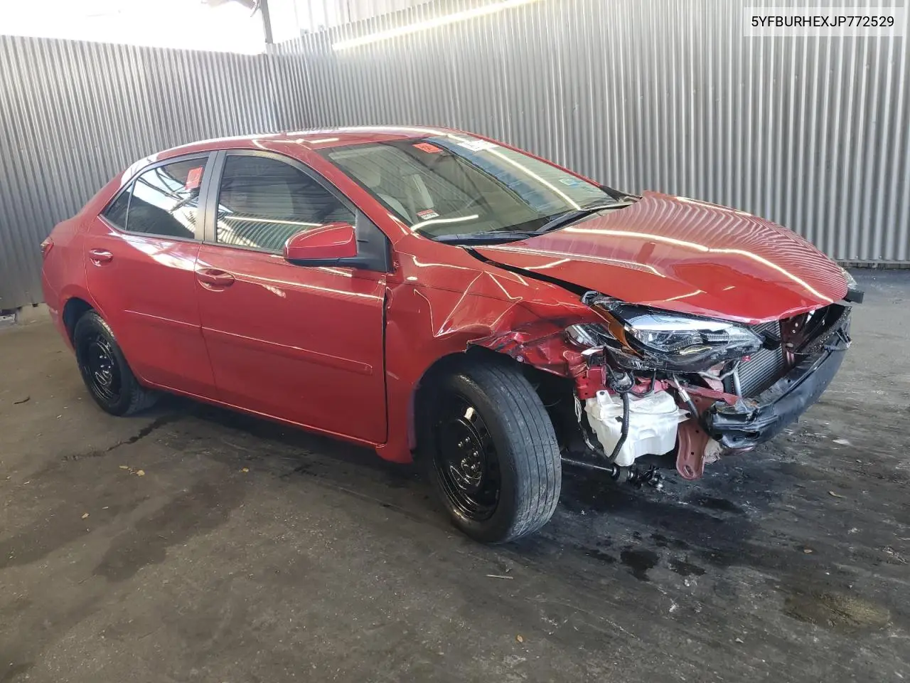5YFBURHEXJP772529 2018 Toyota Corolla L