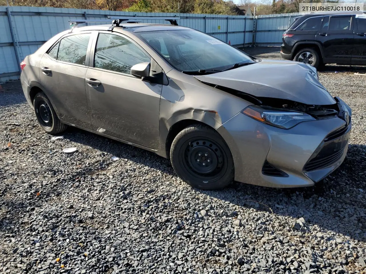 2T1BURHE7JC110018 2018 Toyota Corolla L