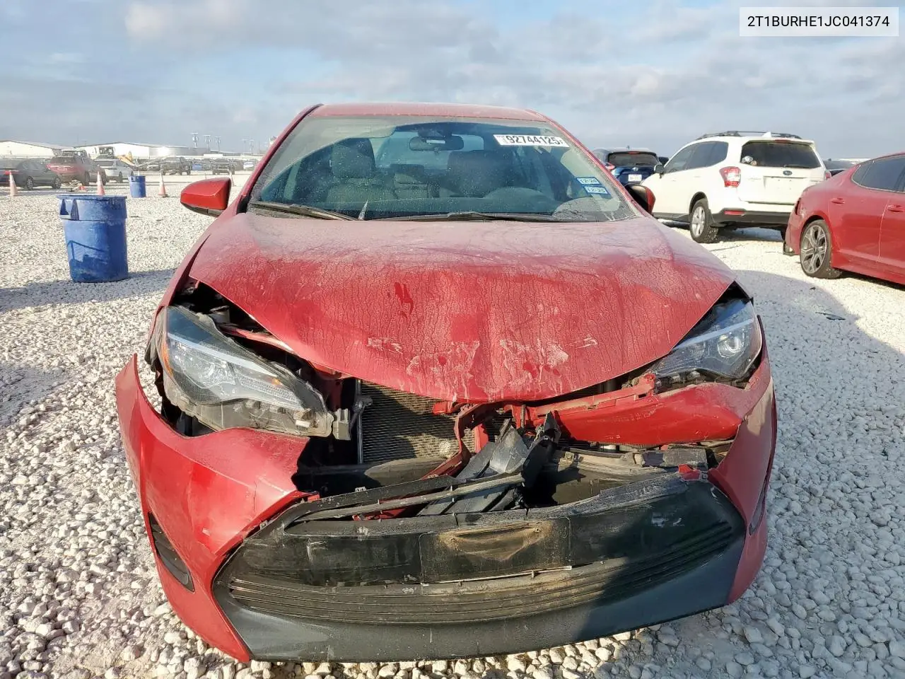 2T1BURHE1JC041374 2018 Toyota Corolla L