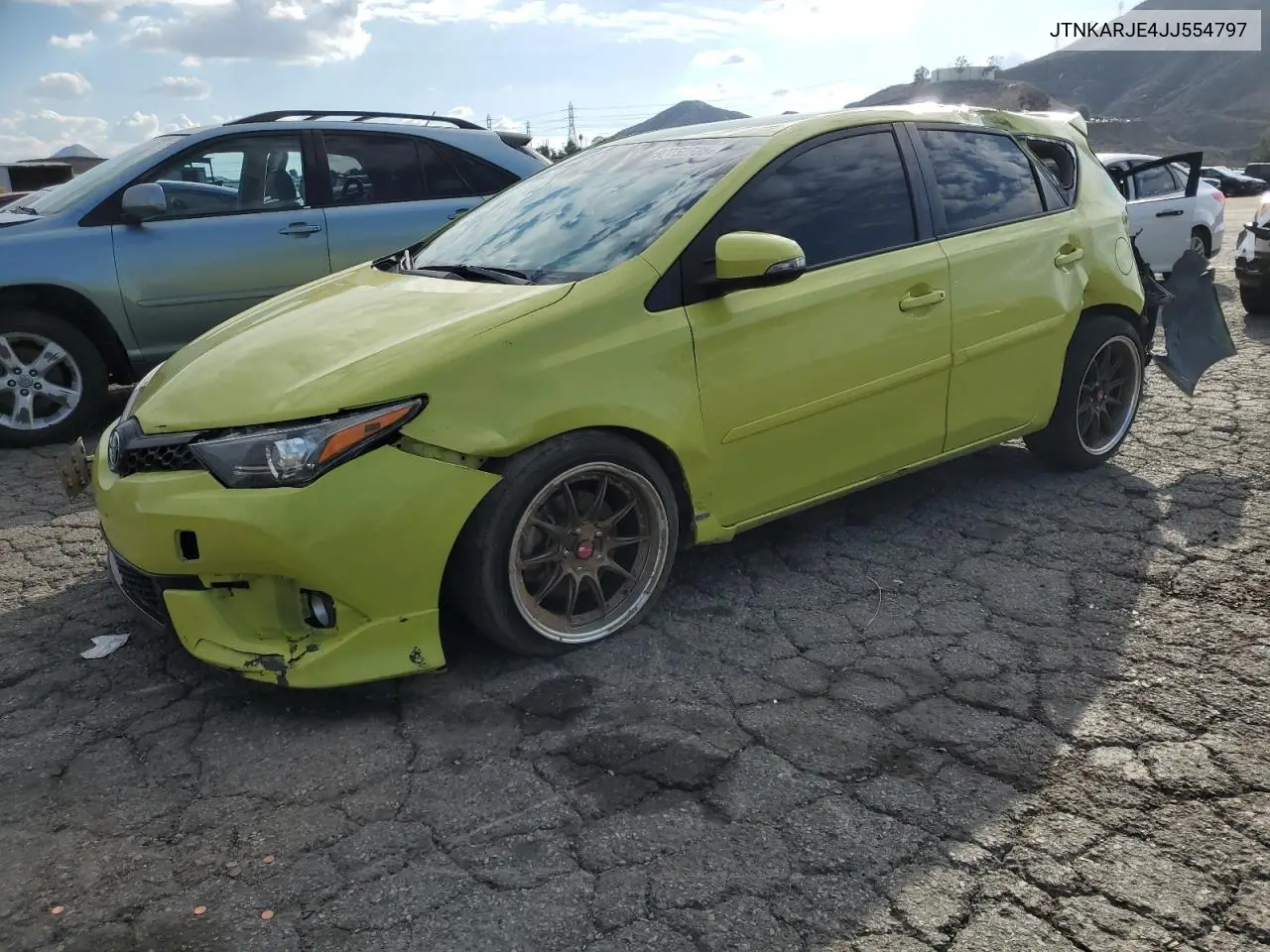 JTNKARJE4JJ554797 2018 Toyota Corolla Im