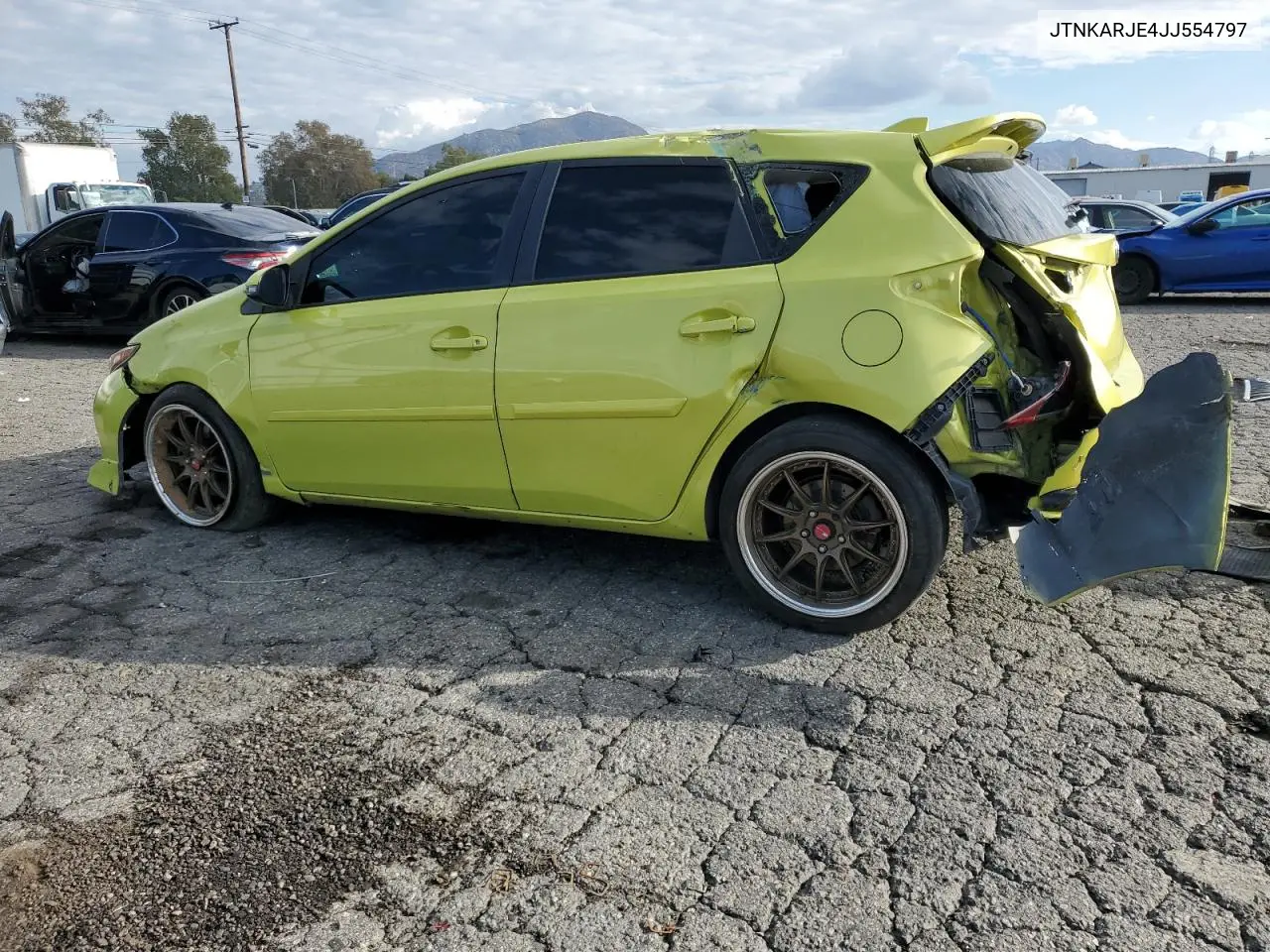 JTNKARJE4JJ554797 2018 Toyota Corolla Im