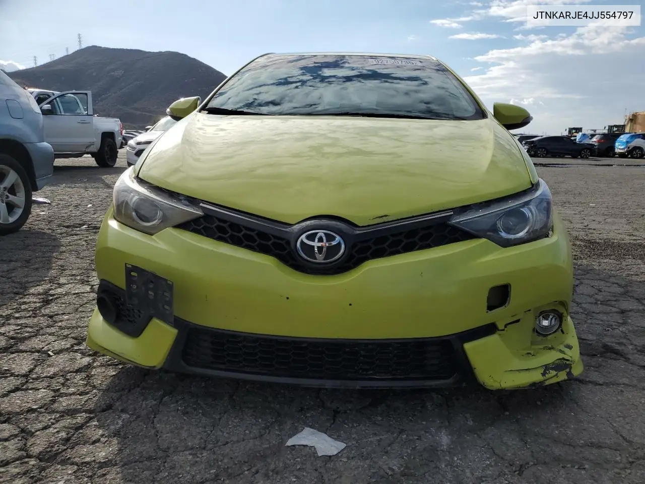 JTNKARJE4JJ554797 2018 Toyota Corolla Im