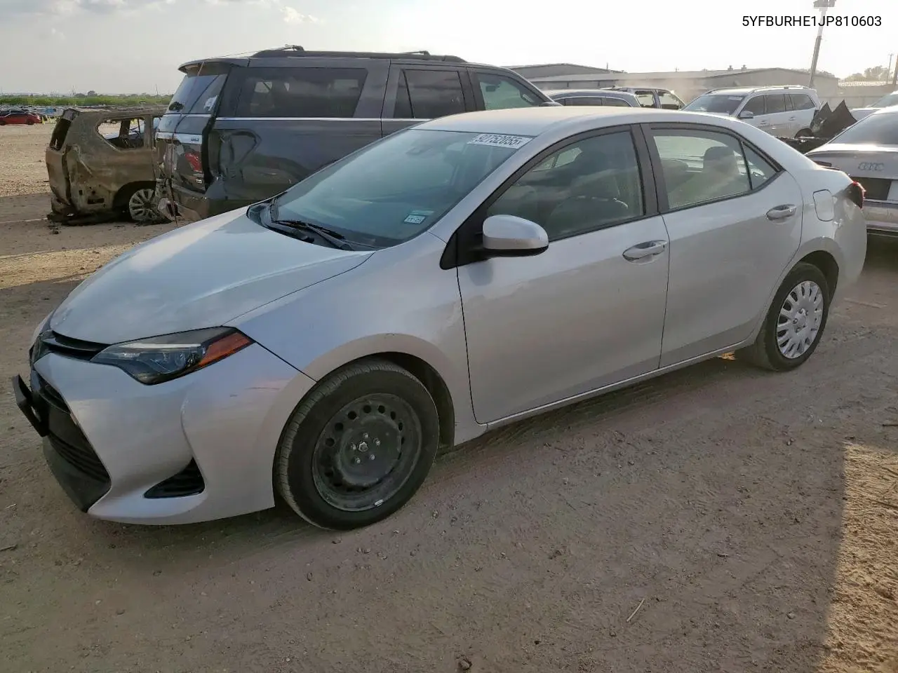 5YFBURHE1JP810603 2018 Toyota Corolla L