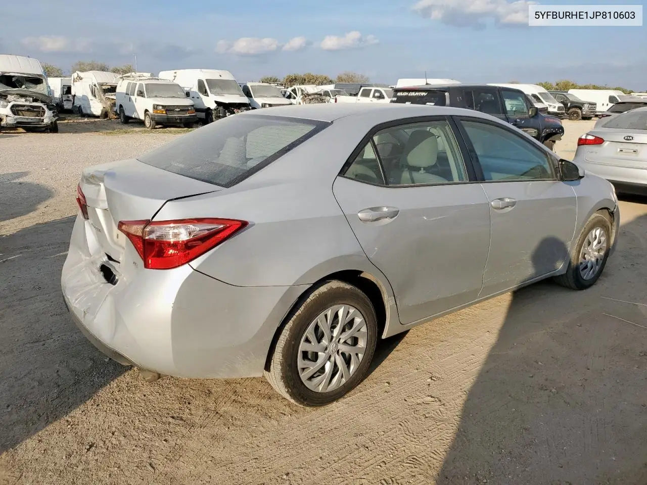 5YFBURHE1JP810603 2018 Toyota Corolla L