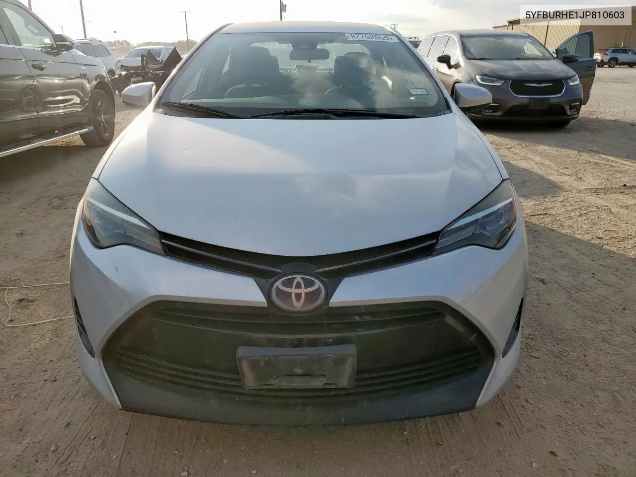 5YFBURHE1JP810603 2018 Toyota Corolla L