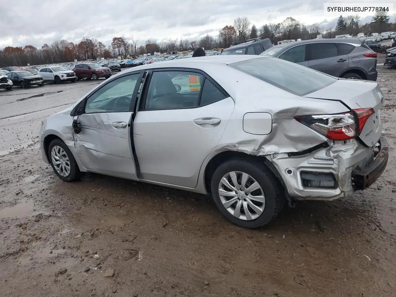 5YFBURHE0JP778744 2018 Toyota Corolla L