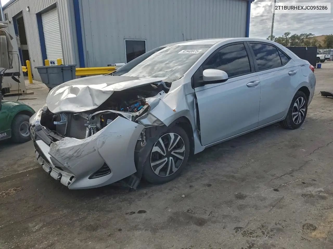 2T1BURHEXJC095286 2018 Toyota Corolla L