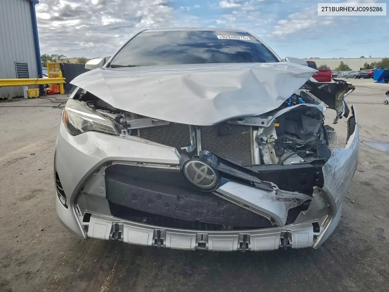 2T1BURHEXJC095286 2018 Toyota Corolla L