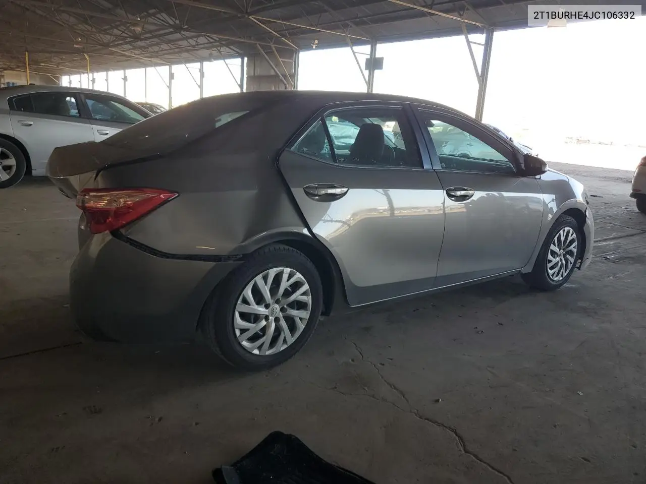 2T1BURHE4JC106332 2018 Toyota Corolla L