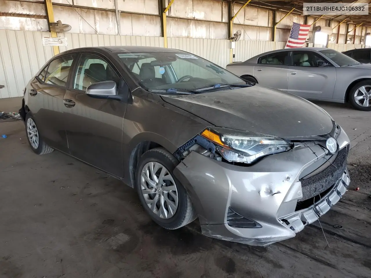 2T1BURHE4JC106332 2018 Toyota Corolla L
