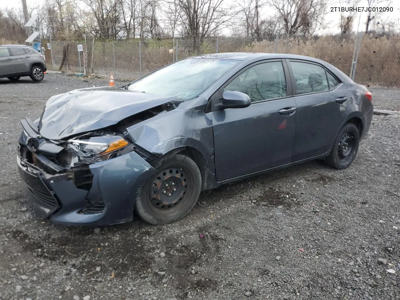 2T1BURHE7JC012090 2018 Toyota Corolla L