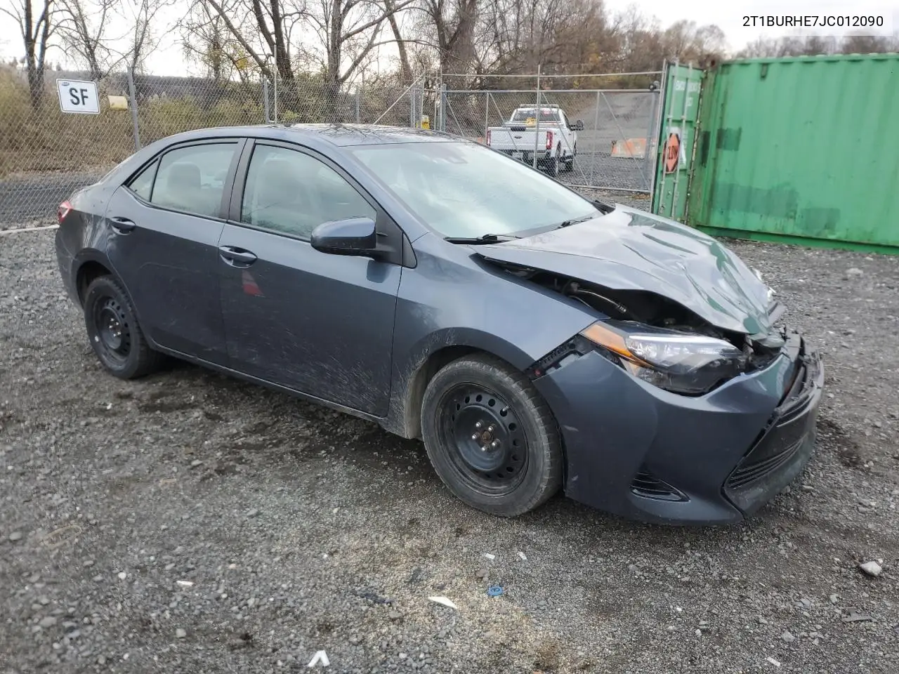 2T1BURHE7JC012090 2018 Toyota Corolla L