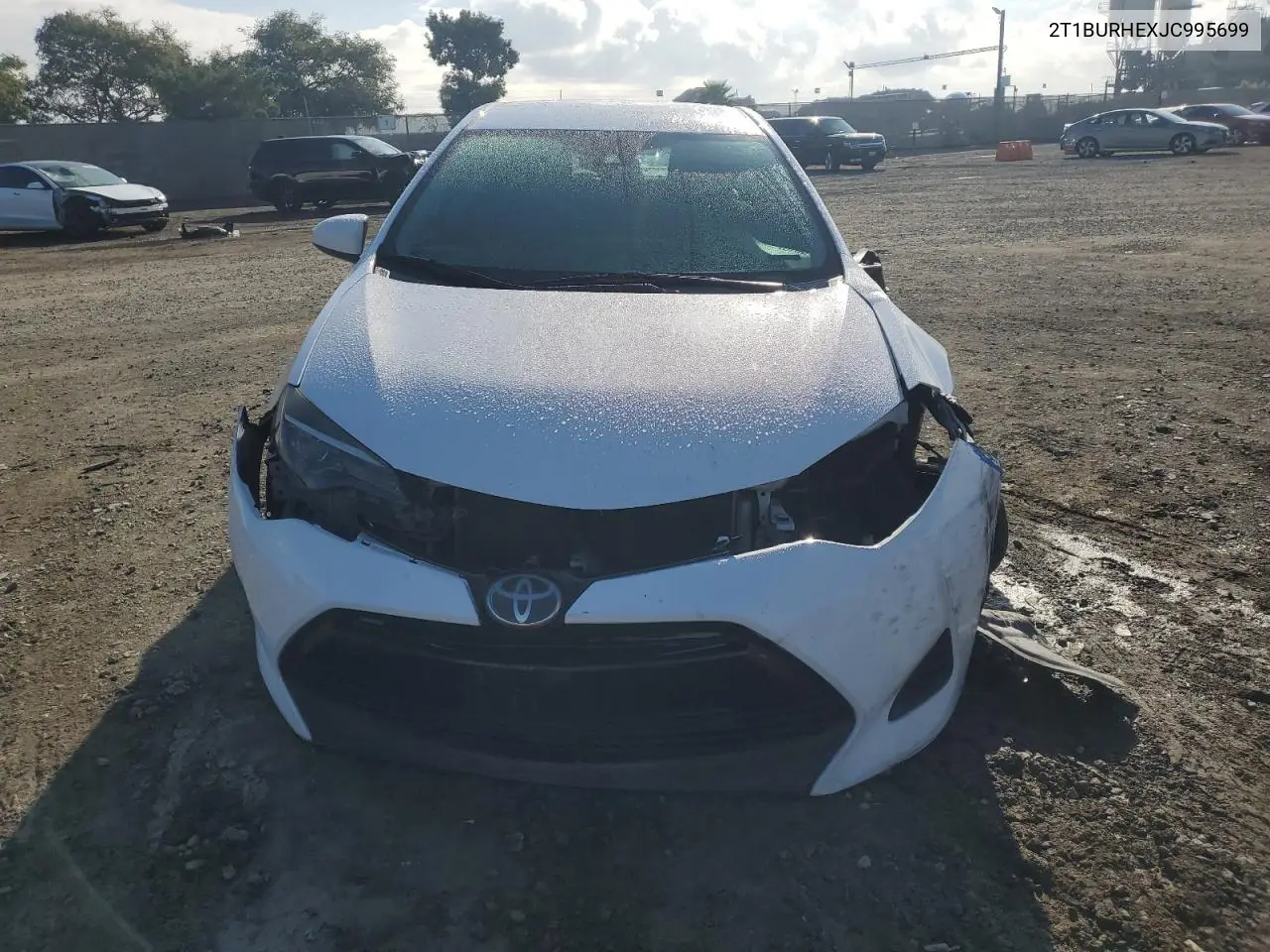2T1BURHEXJC995699 2018 Toyota Corolla L