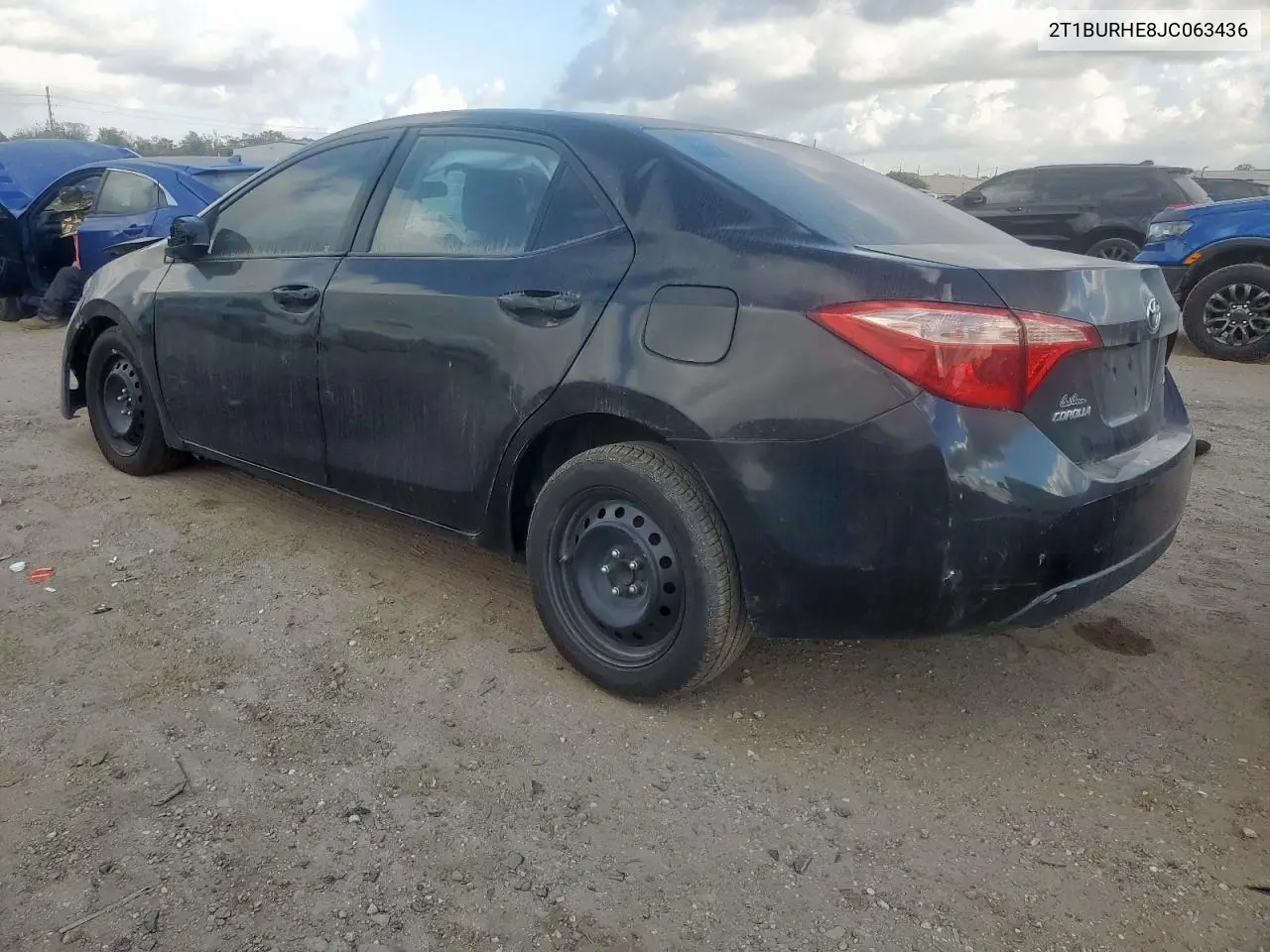 2T1BURHE8JC063436 2018 Toyota Corolla L