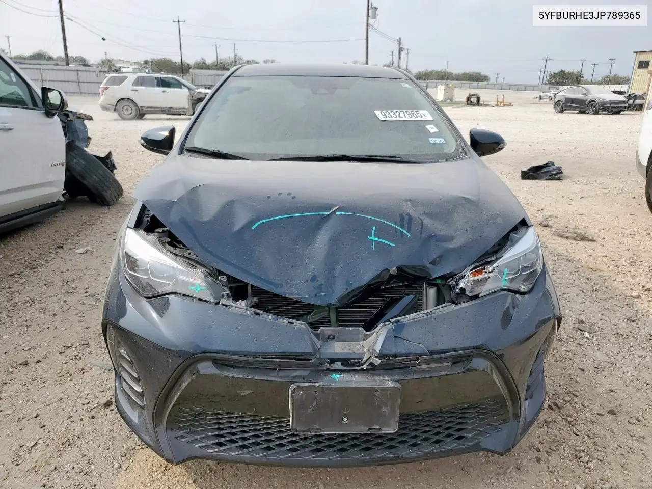 5YFBURHE3JP789365 2018 Toyota Corolla L