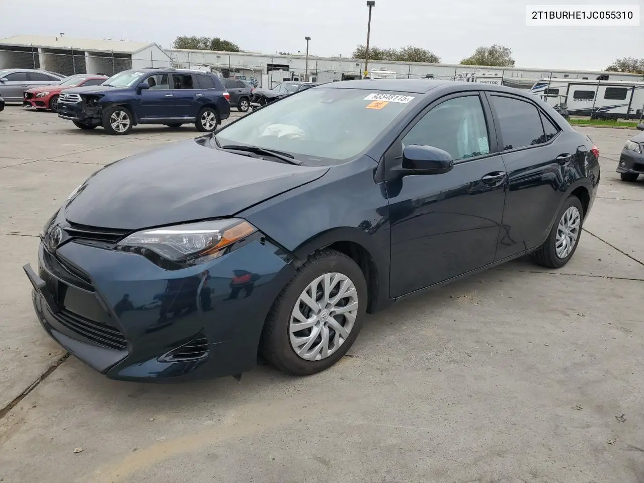 2T1BURHE1JC055310 2018 Toyota Corolla L