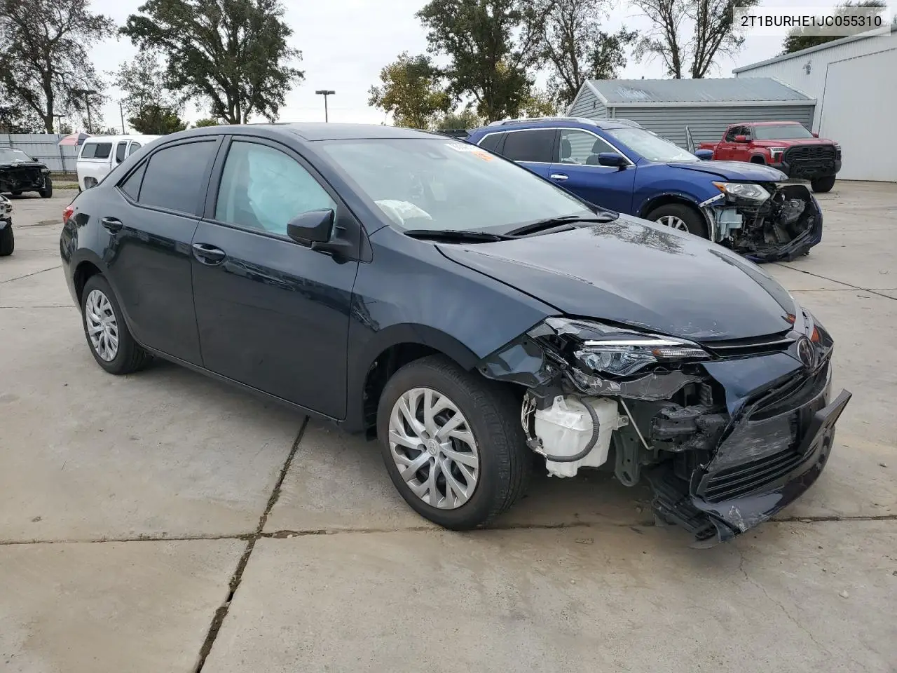 2T1BURHE1JC055310 2018 Toyota Corolla L