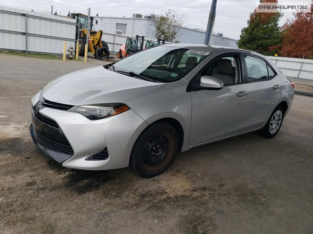 5YFBURHE6JP811262 2018 Toyota Corolla L