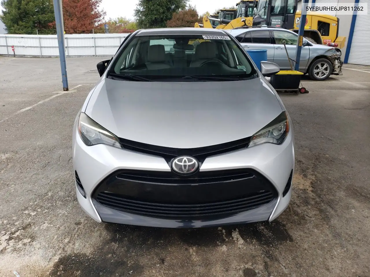 5YFBURHE6JP811262 2018 Toyota Corolla L