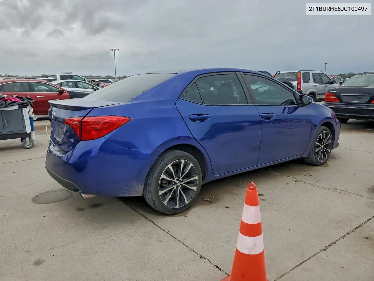 2T1BURHE6JC100497 2018 Toyota Corolla L