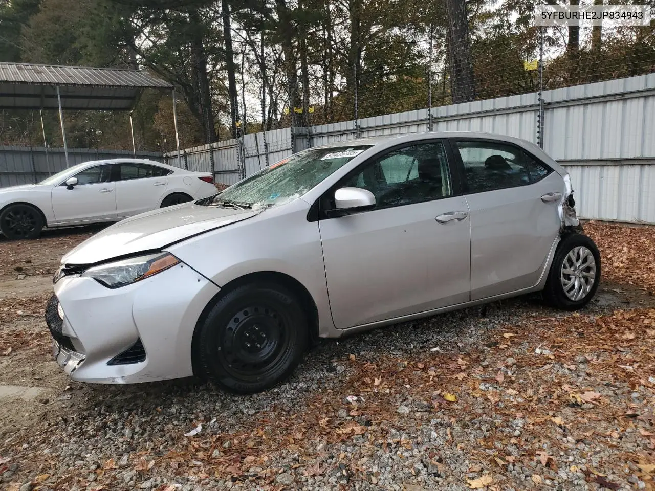 5YFBURHE2JP834943 2018 Toyota Corolla L