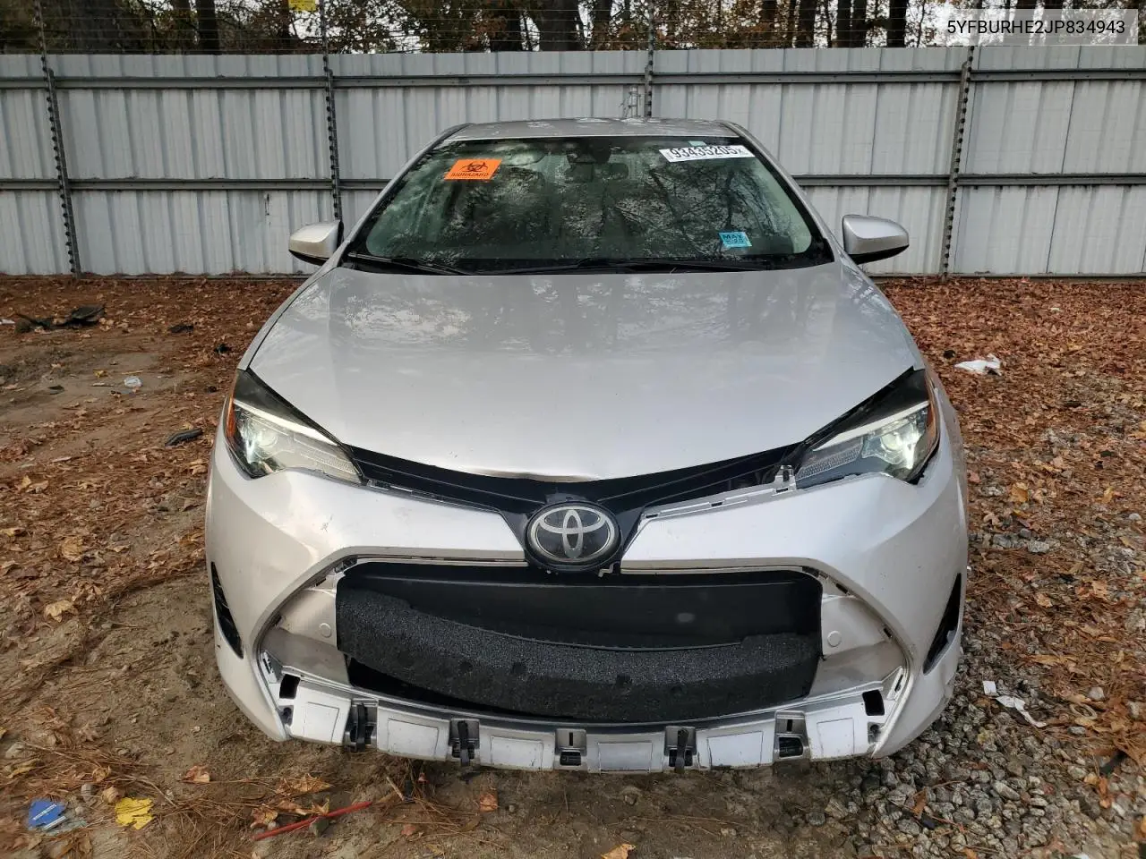 5YFBURHE2JP834943 2018 Toyota Corolla L
